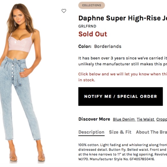 GRLFRND Daphne High-Rise Jeans - Picture 4 of 8